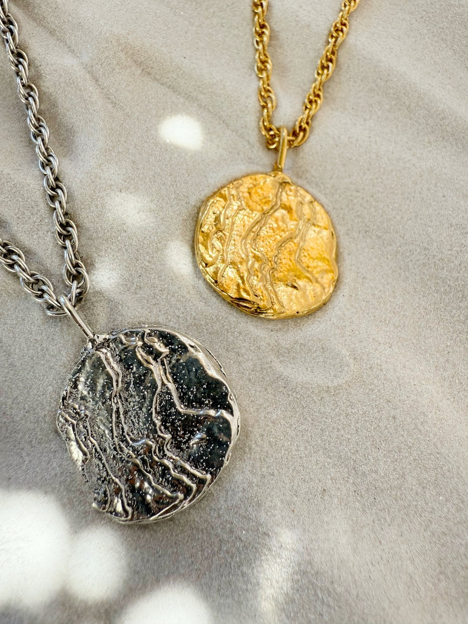 Cuttlefish Initial Necklace - Oggie and Co