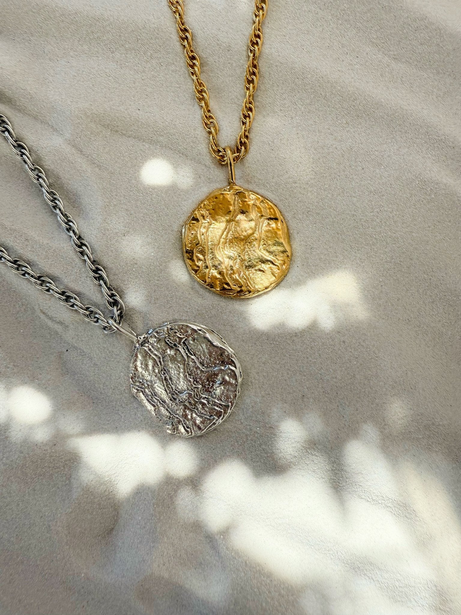 Cuttlefish Initial Necklace - Oggie and Co