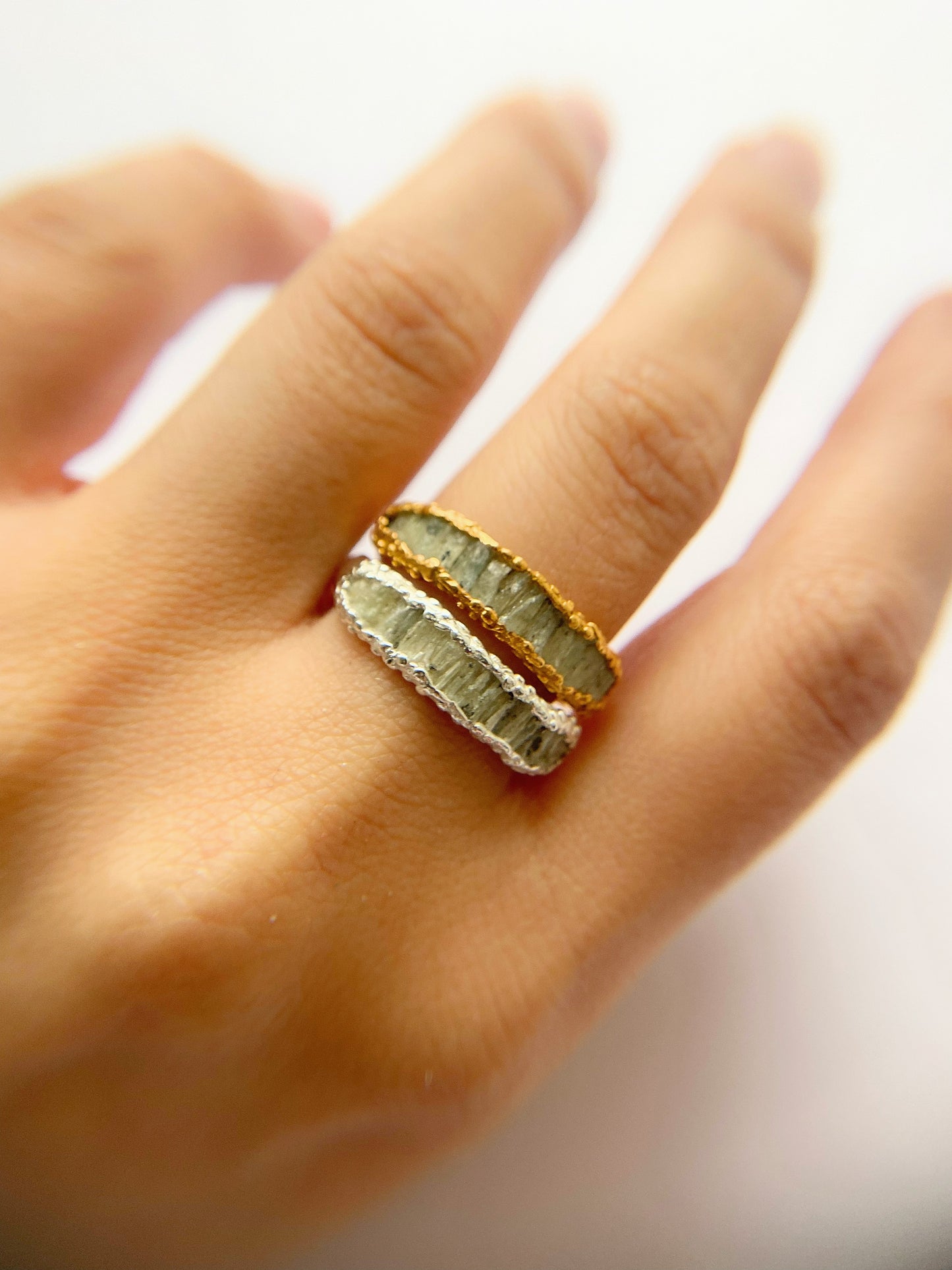 Green Kyanite Cigar Band