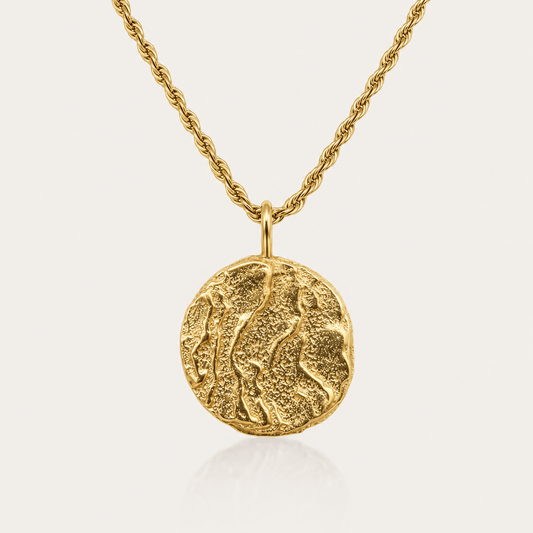 Cuttlefish Initial Necklace - Oggie and Co