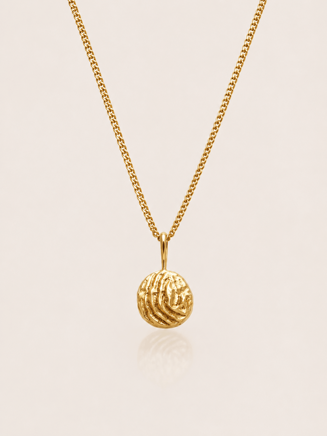 Cuttlefish initial Necklace - Small - Oggie and Co