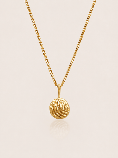 Cuttlefish initial Necklace - Small - Oggie and Co