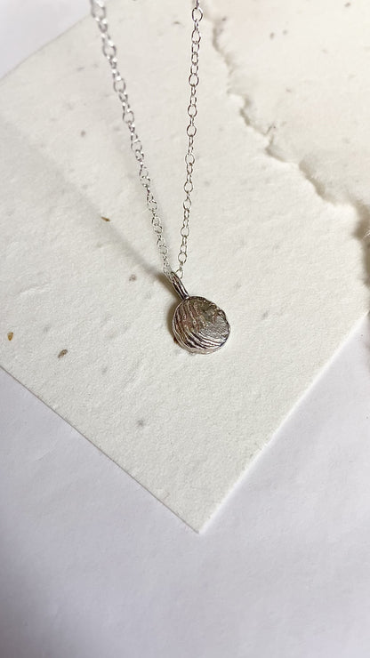 Initial Cuttlefish Necklace - Small